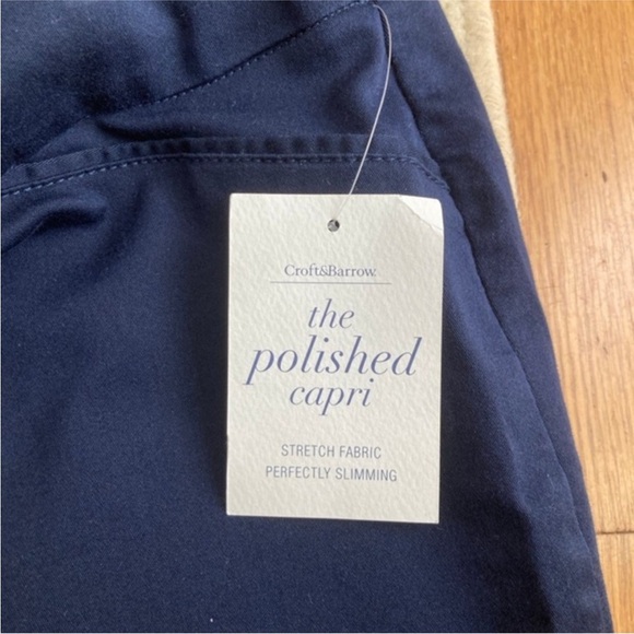 Croft & Barrow Polished Capri Pants plus size 20 - Picture 3 of 5